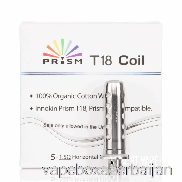Vape Box Azerbaijan Innokin Prism T18 / T22 Replacement Coils 1.5ohm Coils